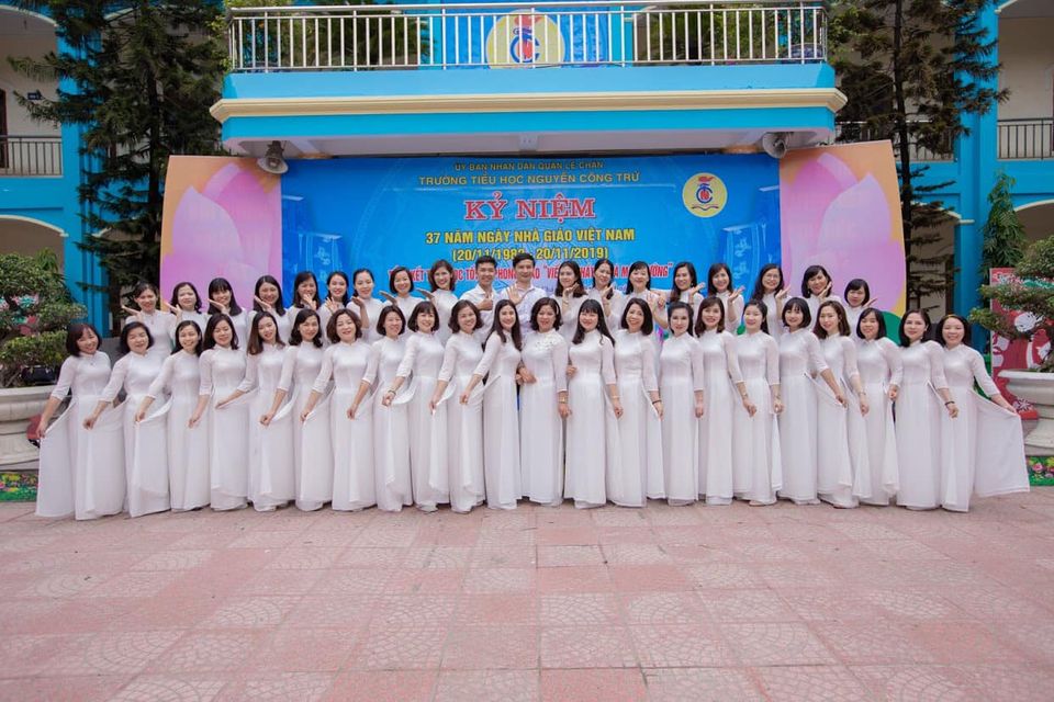 Lễ kỷ niệm 37 năm ngày thành lập trường tiểu học Nguyễn Công Trứ