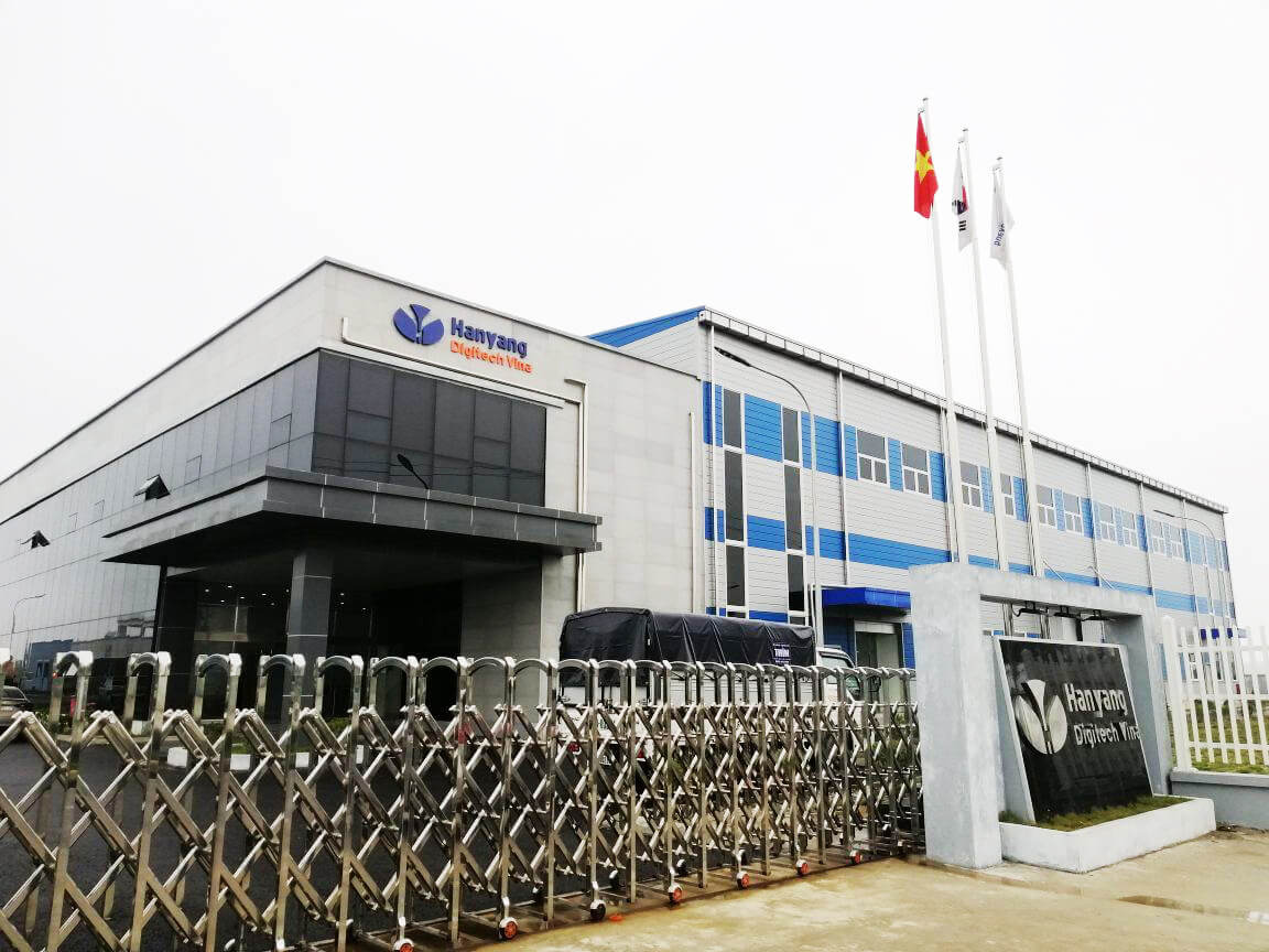 Lắp đặt thiết bị bếp công nghiệp tại nhà máy Hanyang Digitech Vina- Phú Hà- Phú Thọ