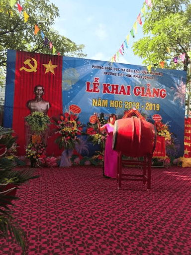 Lễ khai giảng tại trường tiểu học Phú Lương 1- Hà Đông- Hà Nội