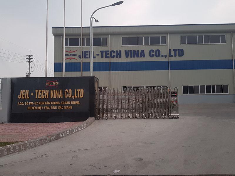 Nhà máy Jell Tech Vina- Khu công nghiệp Vân Trung- Việt Yên- Bắc Giang