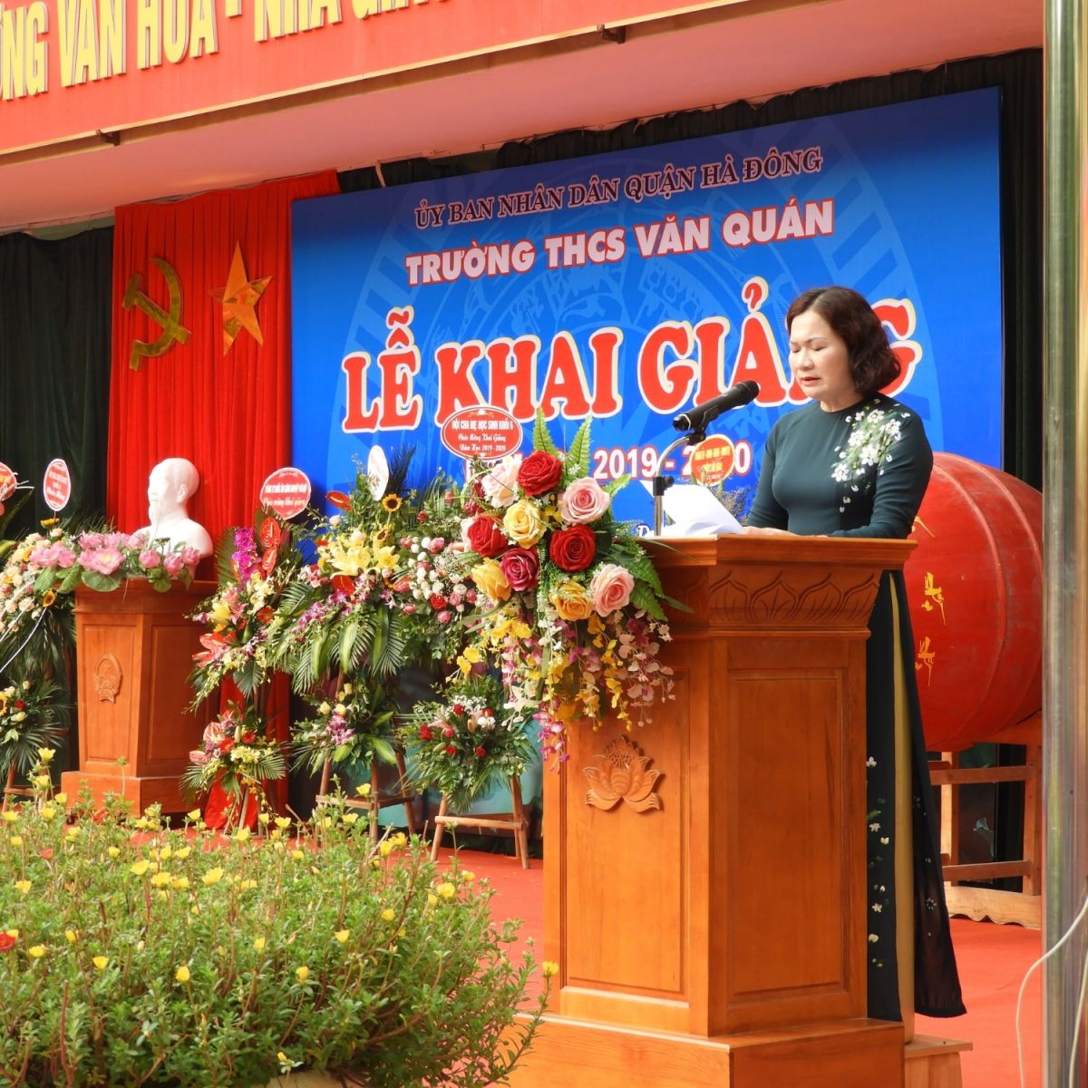 Lễ khai giảng năm học 2020-2021 Trường trung học cơ sở Văn Quán- Hà Đông