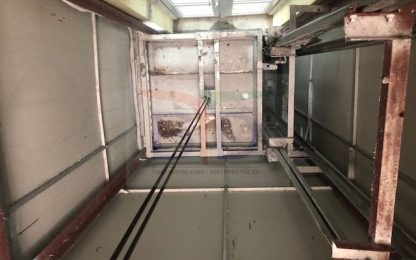Lắp đặt thang máy tải hàng 500 kg- 2stops tại nhà máy bánh Phú Mỹ
