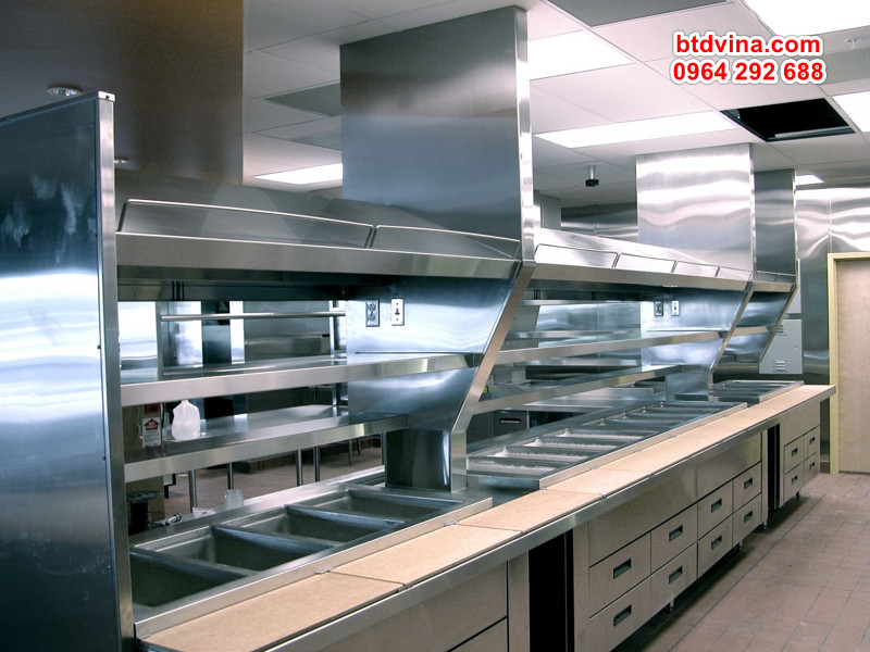 Bếp Á là thiết bị rất cần thiết trong các bếp ăn tập thể