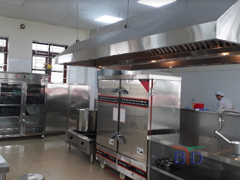 Cung cấp bếp ăn công nghiệp trường học 300-500 học sinh